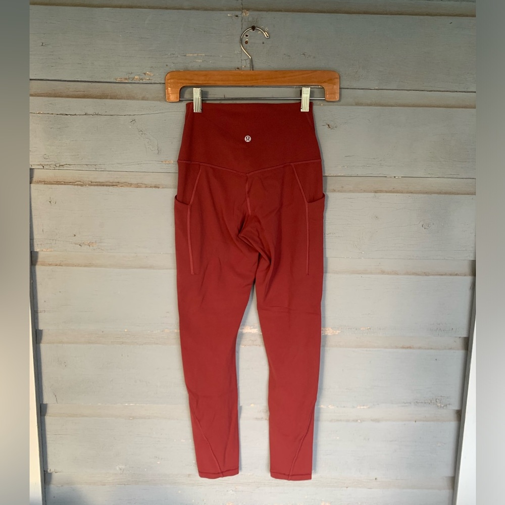 Lululemon Align High-Rise Pant with Pockets 25" Mulled Wine - Picture 7 of 9